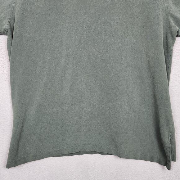 Polo Ralph Lauren Polo Shirt Mens 2XL Green Pique Knit Short Sleeve Red Pony - Picture 9 of 13
